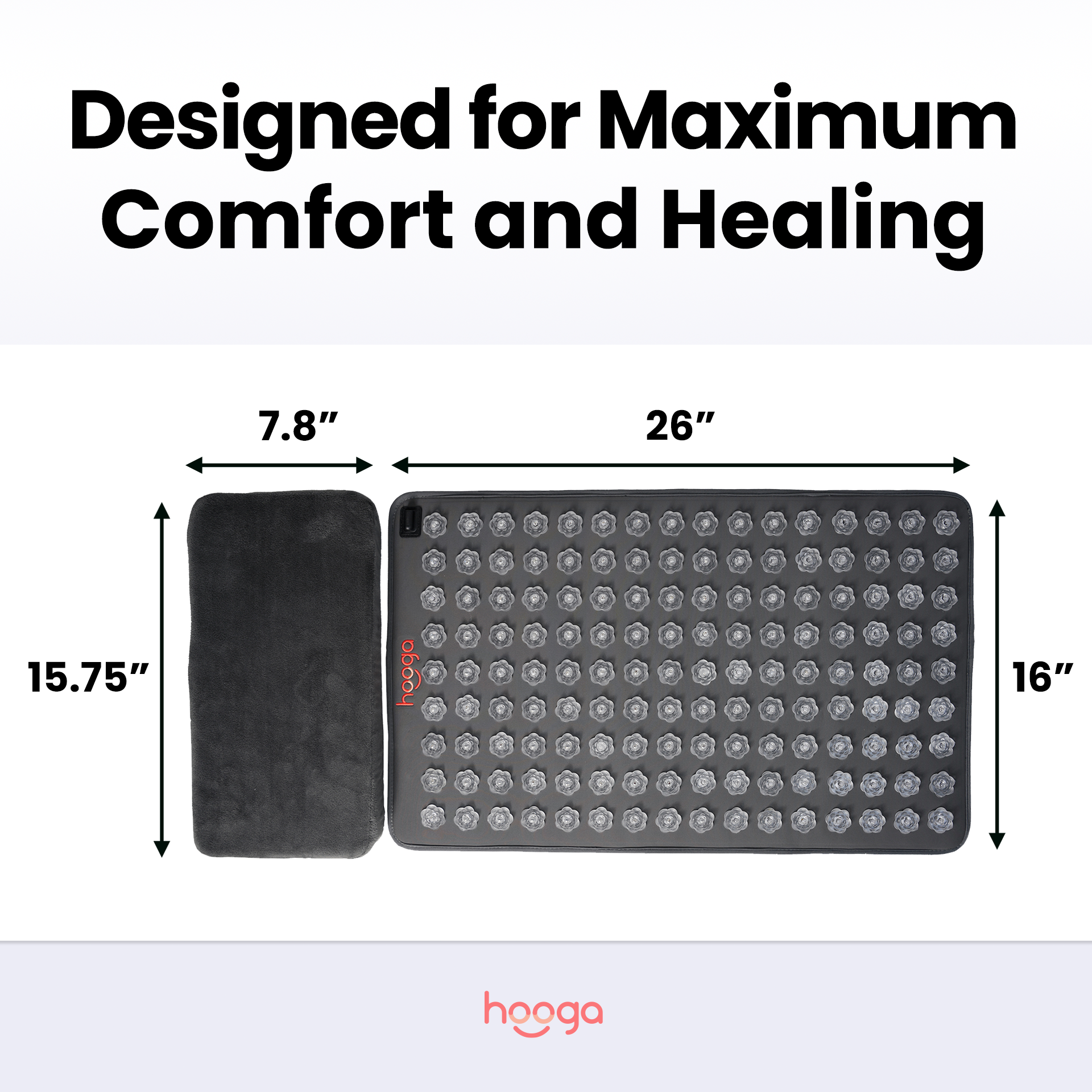 Red Light Therapy Acupressure Mat